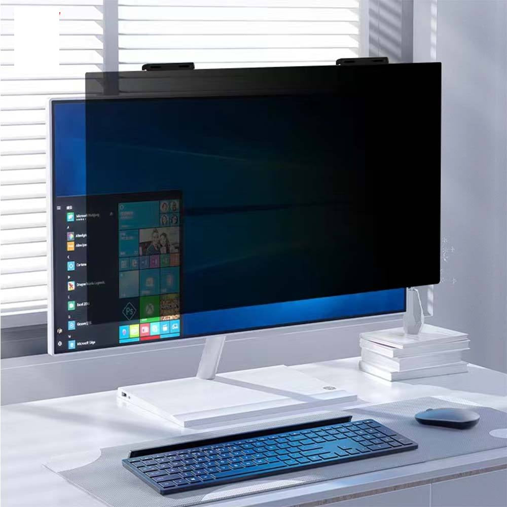 Hanging Magnetic Privacy Screen Filter for Monitor | Anti-Spy, Blue Light & 2H-3H Scratch Protection