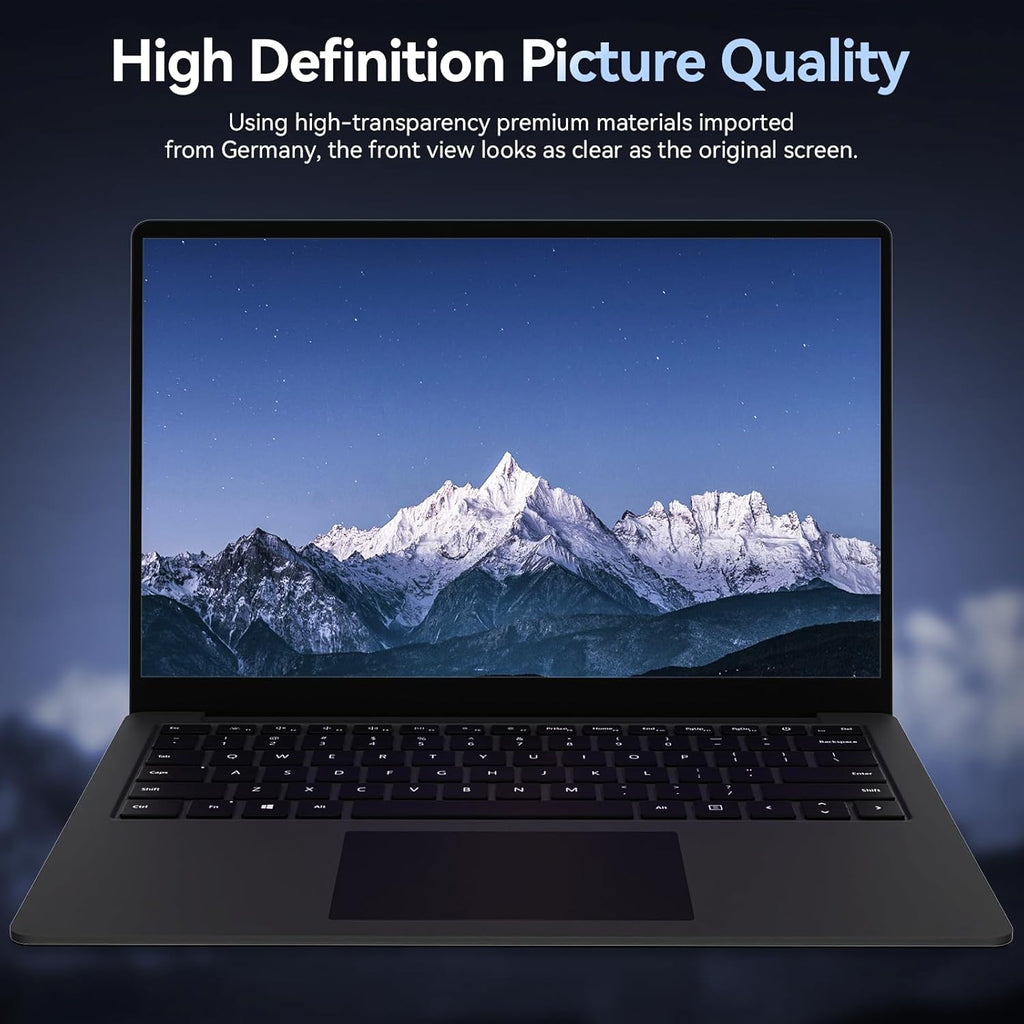 Laptop Privacy Screen Filter | Anti-Spy HD Glass 16:9 Confidential Data Guard