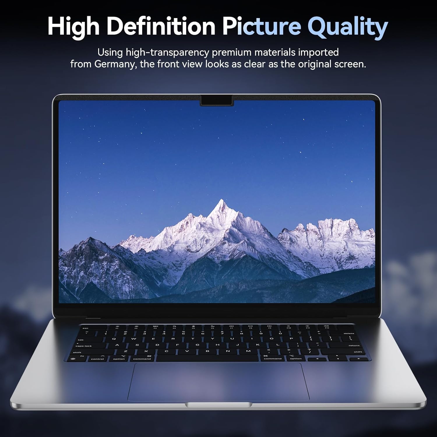 MacBook Privacy Screen Filter | Anti-Spy HD Glass & Blue Light Protection