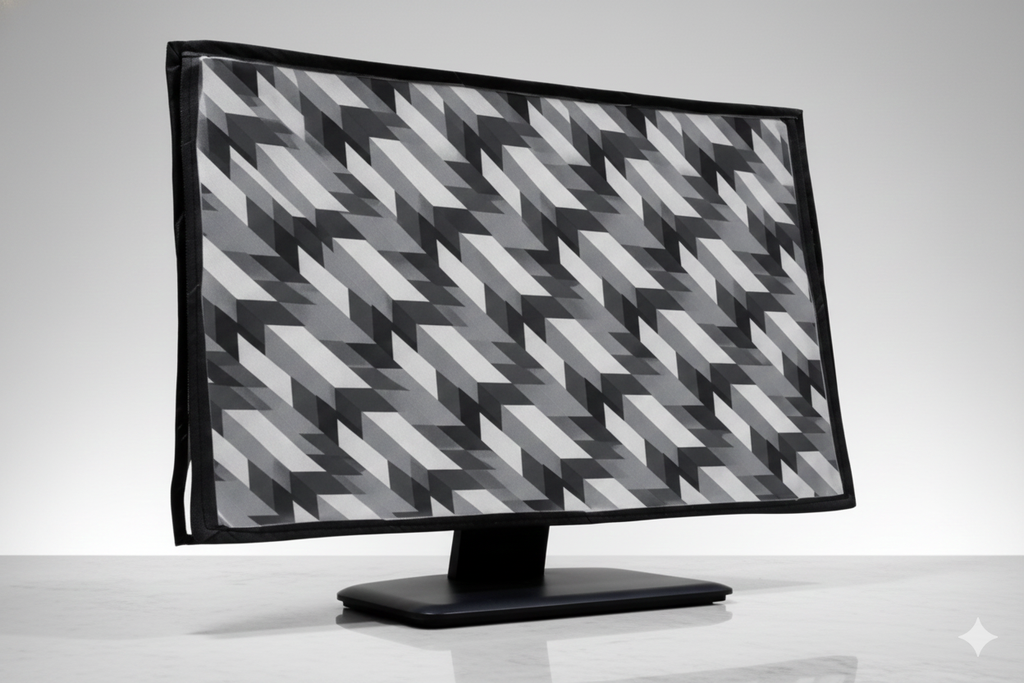 Transparent Monitor Dust Cover | PVC LCD/LED Screen Protector for PC Displays
