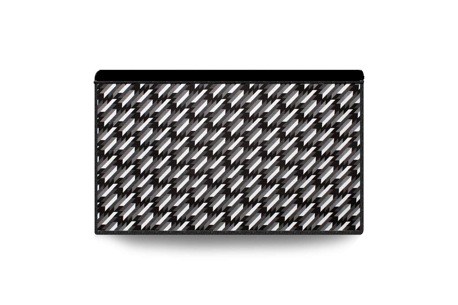 Blufury Universal Waterproof PVC TV Cover | Dustproof Geometric Pattern Design